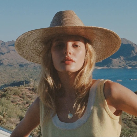 Lack of Color Wide Western Palma Hat - Picture 2 of 6